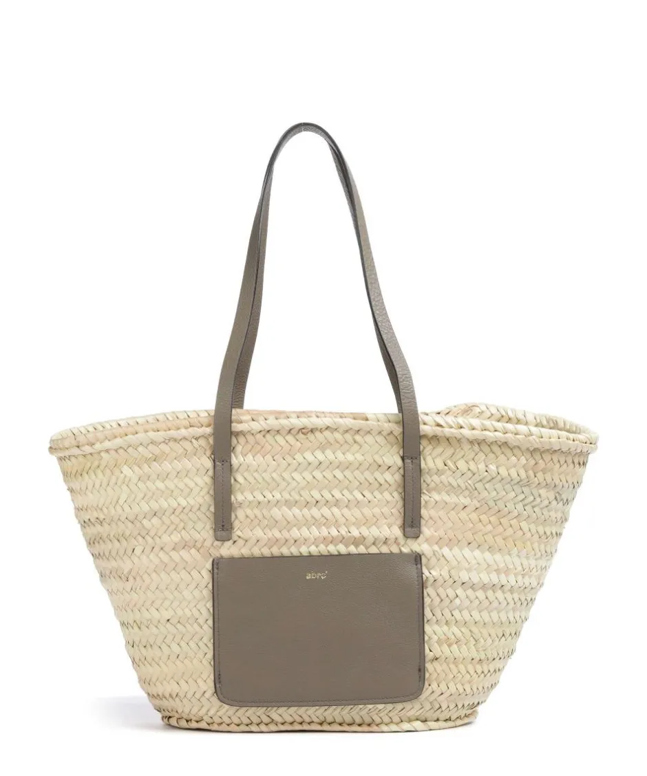 Abro Tote Bags-Dalia Gemma Tote bag bast
