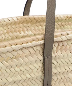 Abro Tote Bags-Dalia Gemma Tote bag bast