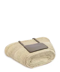 Abro Tote Bags-Dalia Gemma Tote bag bast