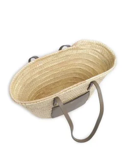 Abro Tote Bags-Dalia Gemma Tote bag bast