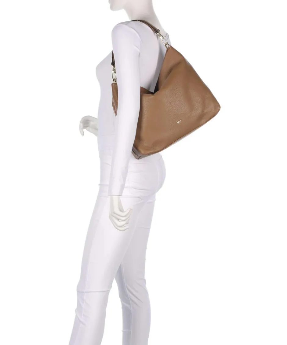 Abro Shoulder Bags|Hobo Bags-Dalia Kaia Hobo bag grained leather