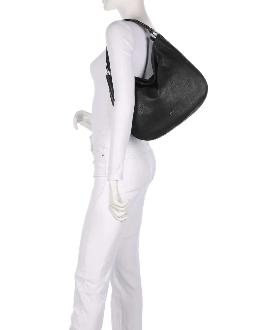 Abro Shoulder Bags|Hobo Bags-Dalia Mia Hobo bag grained leather