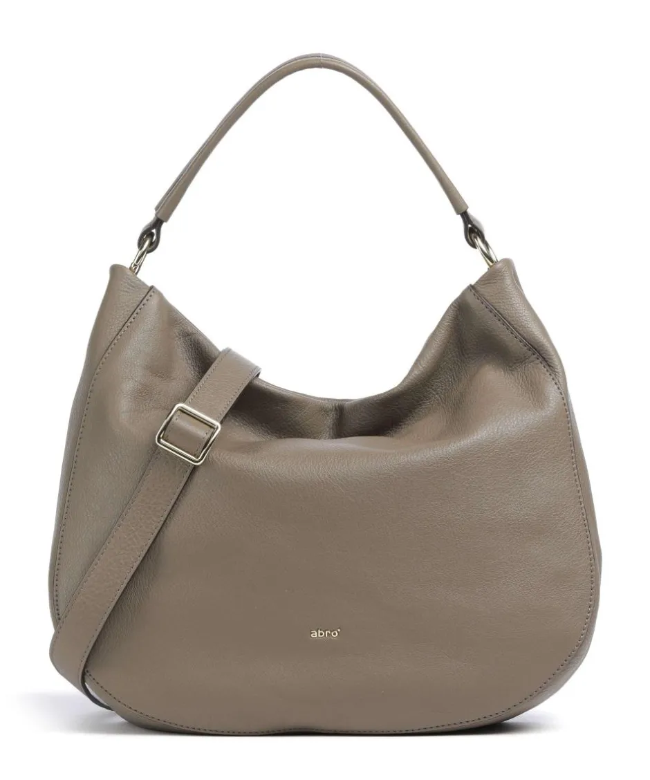 Abro Shoulder Bags|Hobo Bags-Dalia Mia Hobo bag grained leather