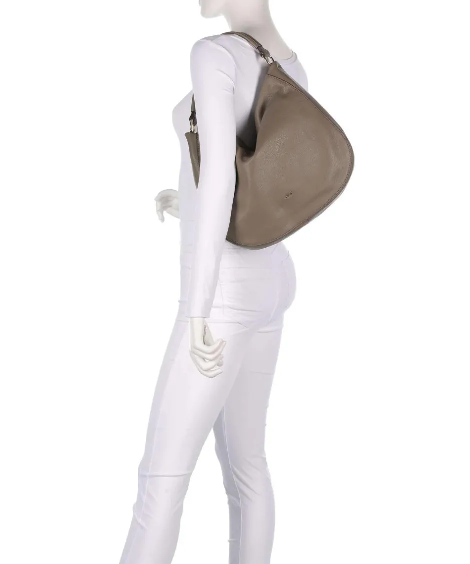 Abro Shoulder Bags|Hobo Bags-Dalia Mia Hobo bag grained leather
