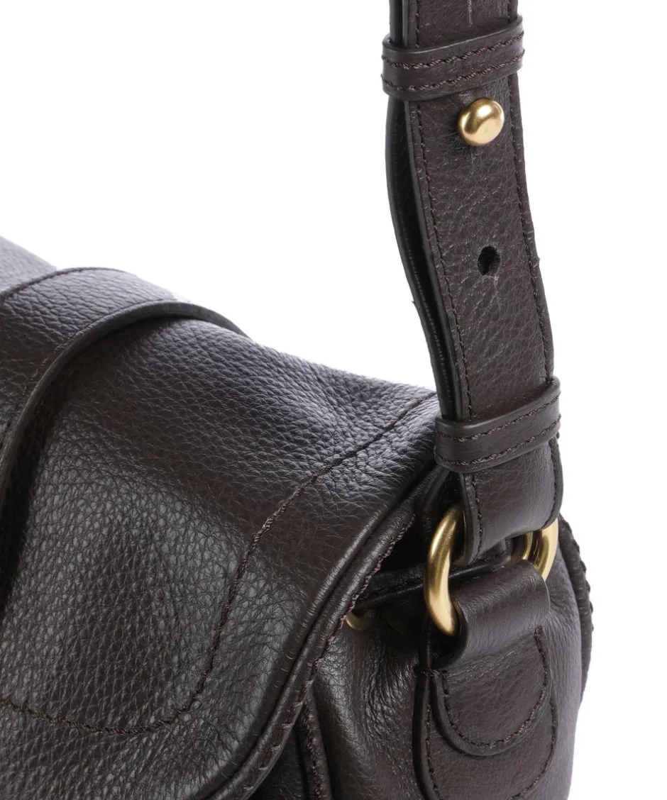 Abro Hobo Bags|Crossbody Bags-Dalia Star Saddle Crossbody bag grained leather