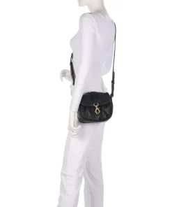 Abro Hobo Bags|Crossbody Bags-Dalia Star Saddle Crossbody bag grained leather