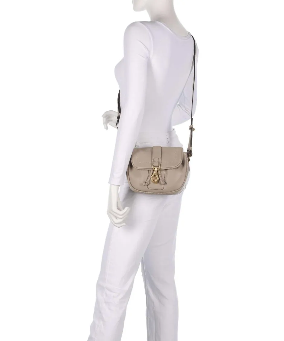 Abro Hobo Bags|Crossbody Bags-Dalia Star Saddle Crossbody bag grained leather