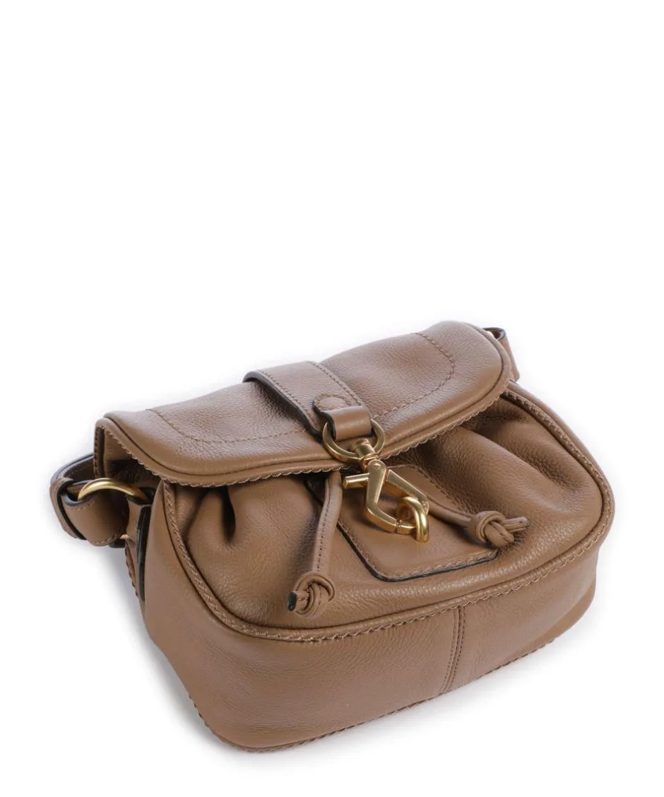 Abro Hobo Bags|Crossbody Bags-Dalia Star Saddle Crossbody bag grained leather