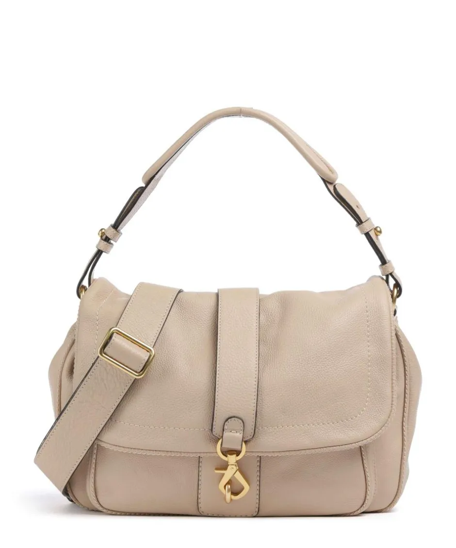 Abro Shoulder Bags|Hobo Bags-Dalia Star Saddle Hobo bag grained cow leather