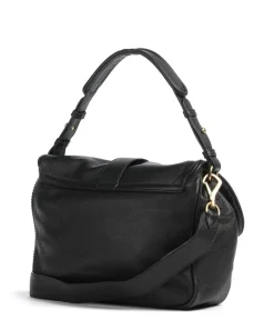 Abro Shoulder Bags|Hobo Bags-Dalia Star Saddle Hobo bag grained leather