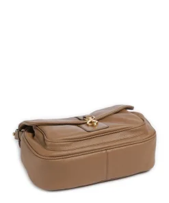 Abro Shoulder Bags|Hobo Bags-Dalia Star Saddle Hobo bag grained leather
