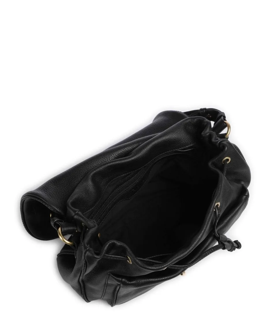 Abro Shoulder Bags|Hobo Bags-Dalia Star Saddle Hobo bag grained cow leather
