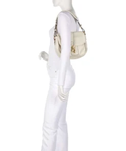 Abro Shoulder Bags-Dalia Star Saddle Shoulder bag grained leather