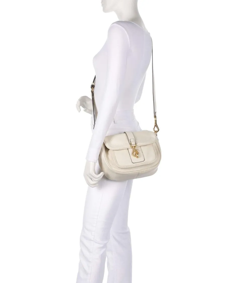 Abro Shoulder Bags-Dalia Star Saddle Shoulder bag grained leather