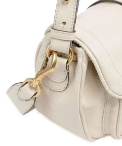 Abro Shoulder Bags-Dalia Star Saddle Shoulder bag grained leather