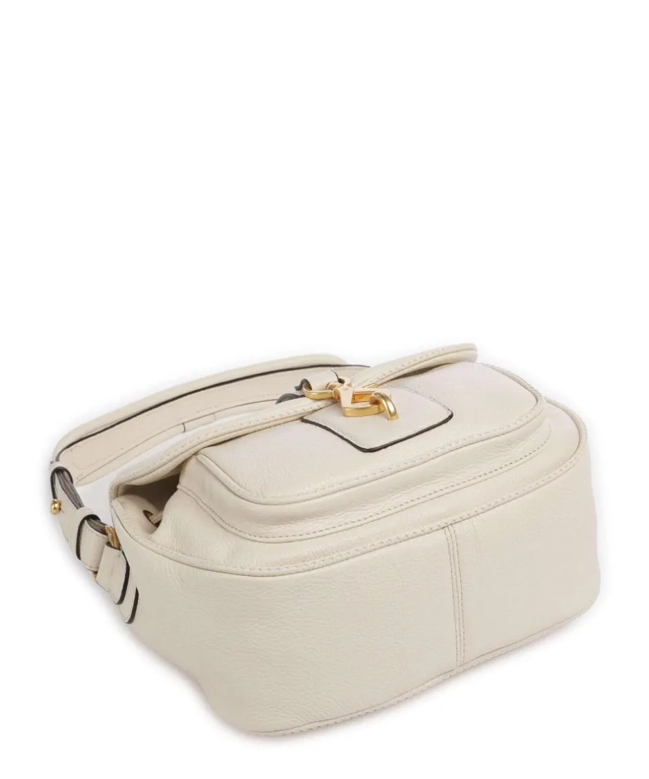 Abro Shoulder Bags-Dalia Star Saddle Shoulder bag grained leather