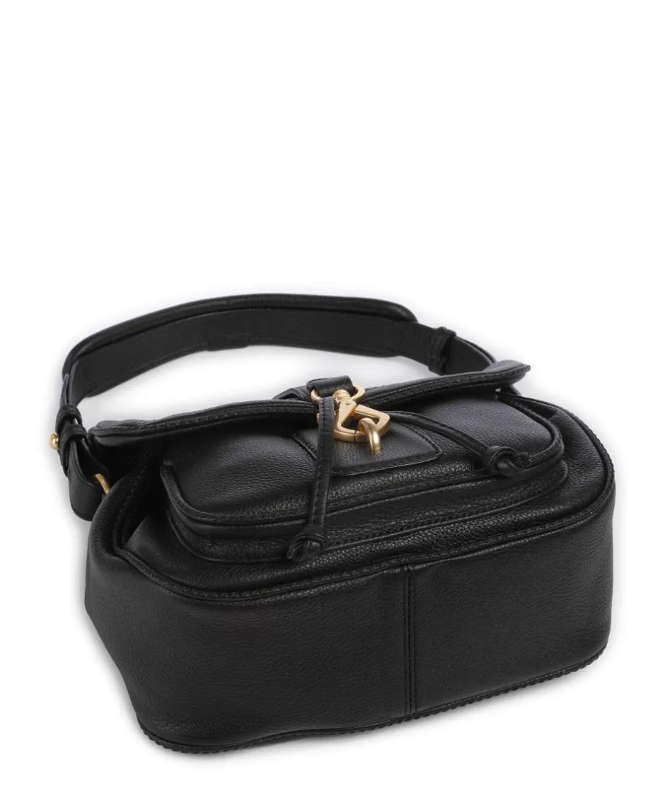 Abro Shoulder Bags-Dalia Star Saddle Shoulder bag grained leather