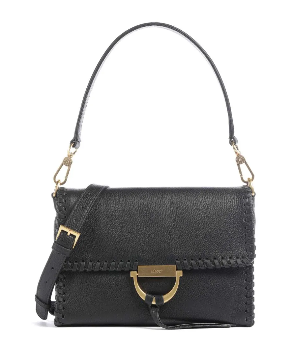 Abro Shoulder Bags|Crossbody Bags-Dalia Temi Stitch Shoulder bag grained leather