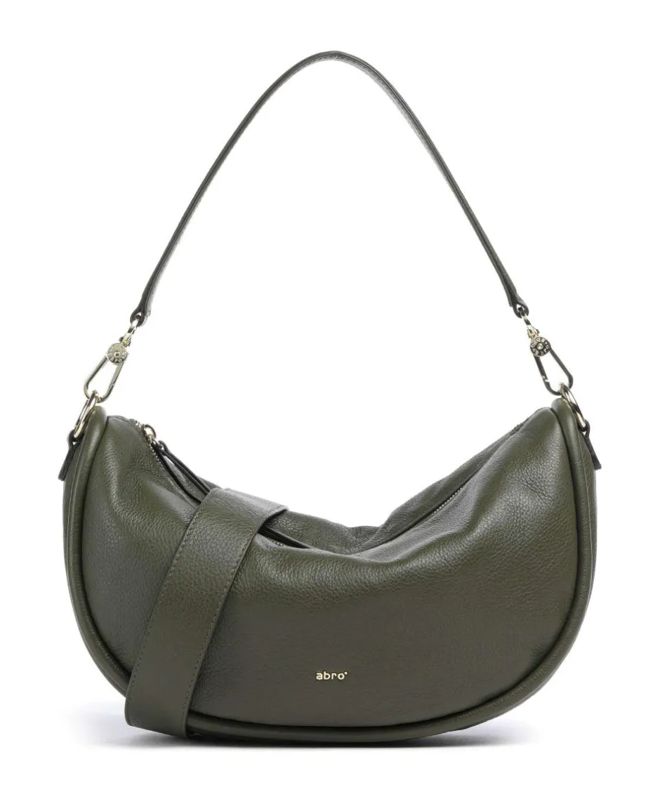 Abro Shoulder Bags|Hobo Bags-Dalia Willow Hobo bag grained leather