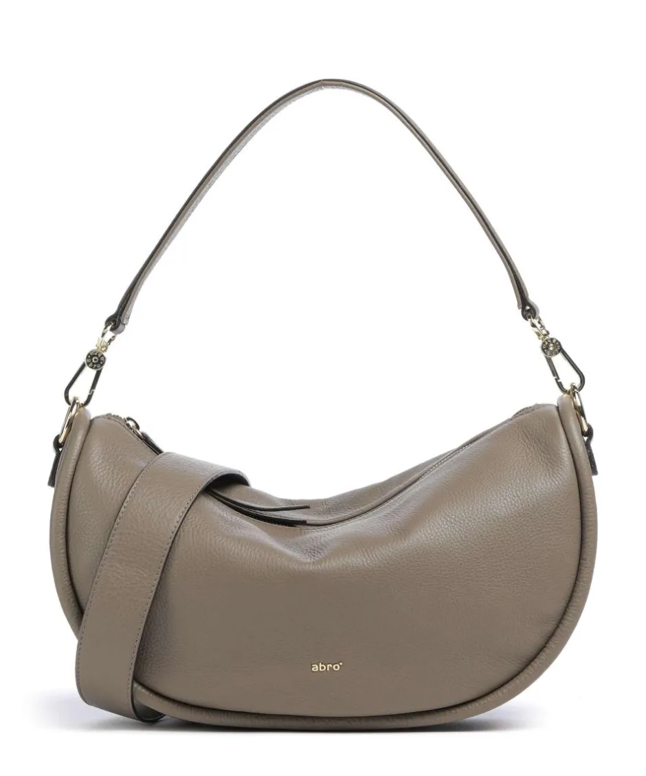 Abro Shoulder Bags|Hobo Bags-Dalia Willow Hobo bag grained leather