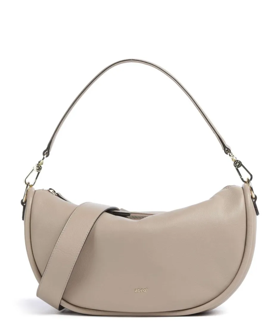 Abro Shoulder Bags|Hobo Bags-Dalia Willow Hobo bag grained leather