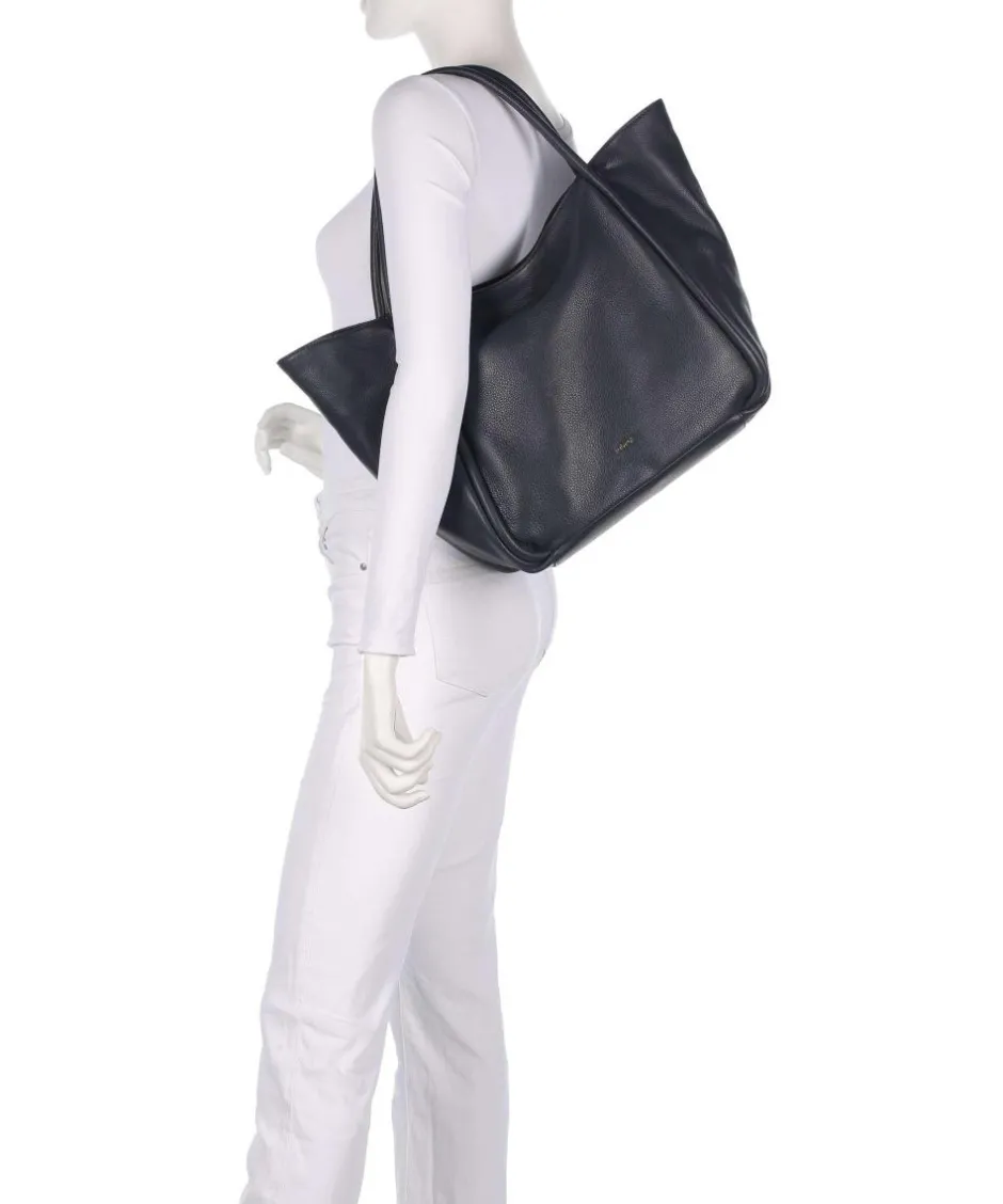 Abro Tote Bags-Dalia Willow Tote bag grained leather
