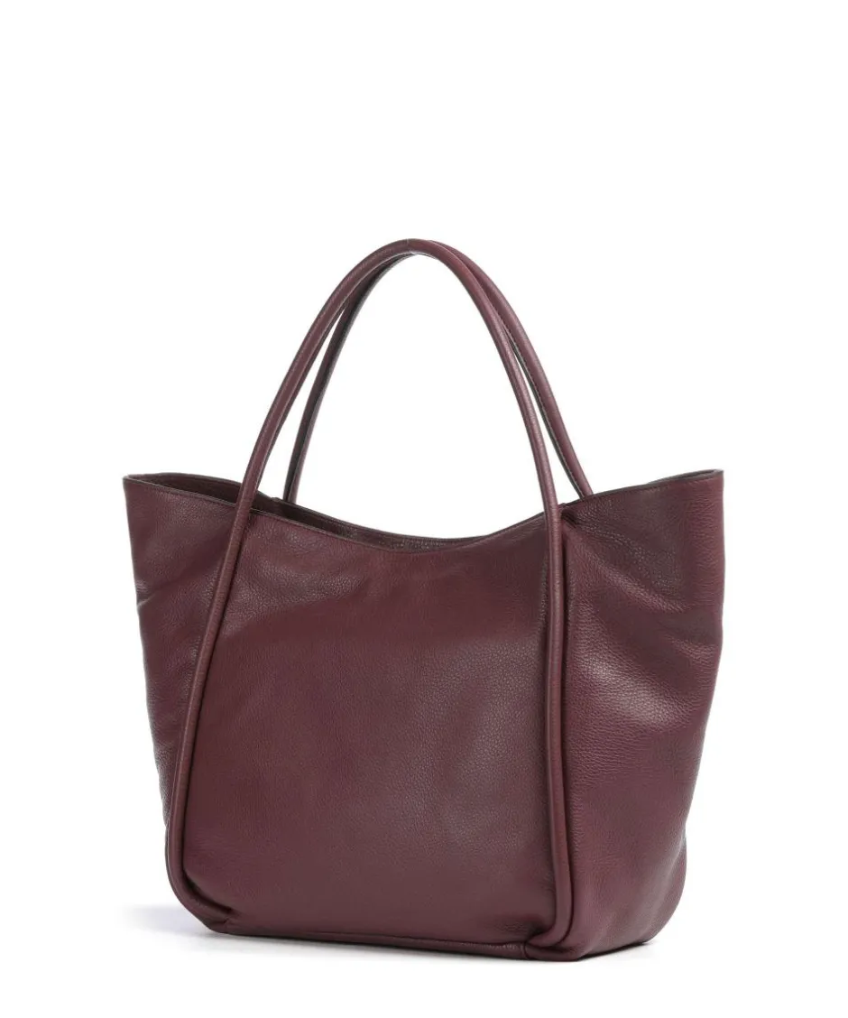 Abro Tote Bags-Dalia Willow Tote bag grained leather