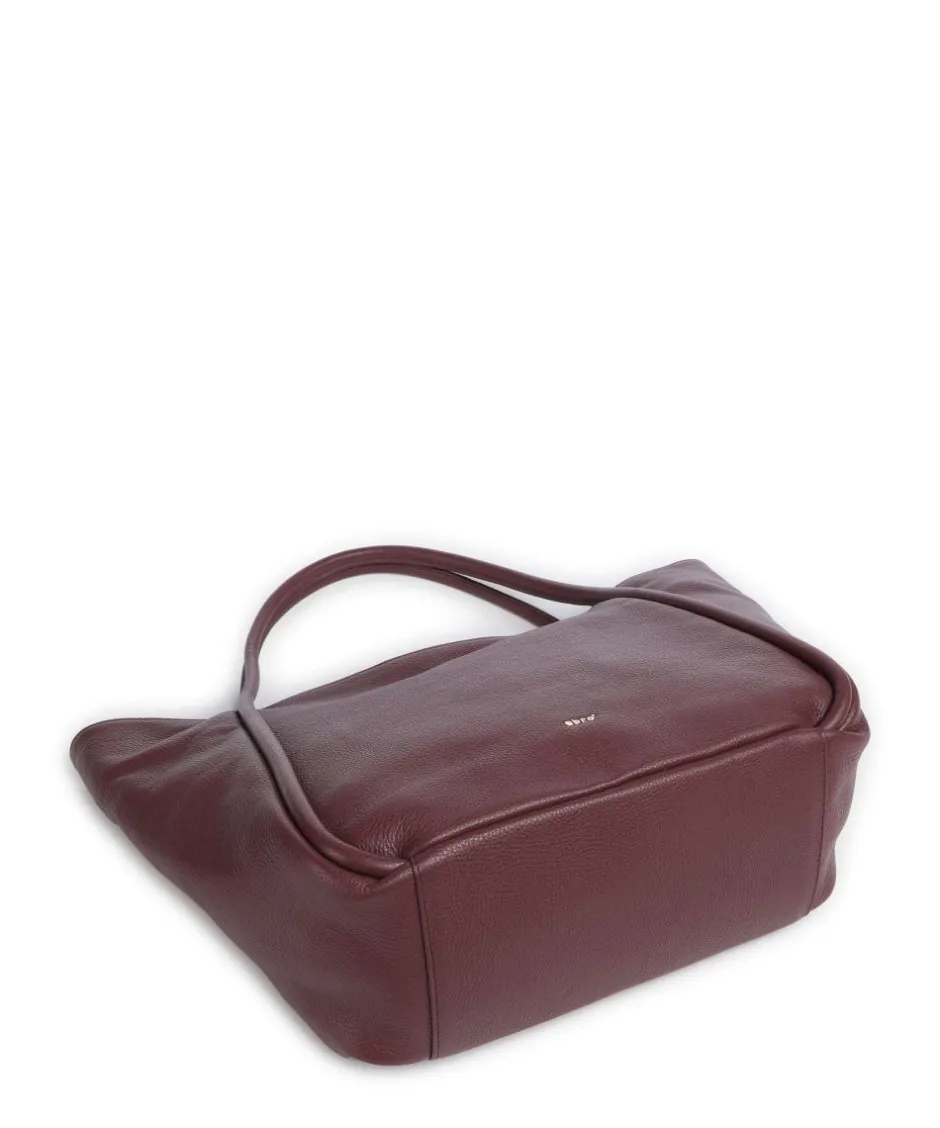 Abro Tote Bags-Dalia Willow Tote bag grained leather