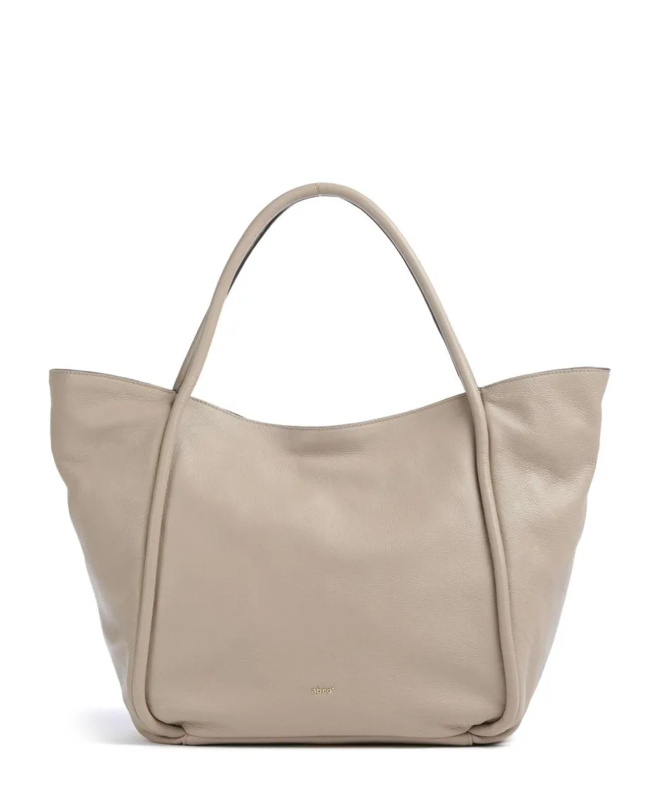 Abro Tote Bags-Dalia Willow Tote bag grained leather