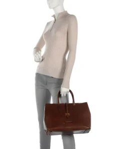The Bridge Handbags-Dalston Handbag smooth leather