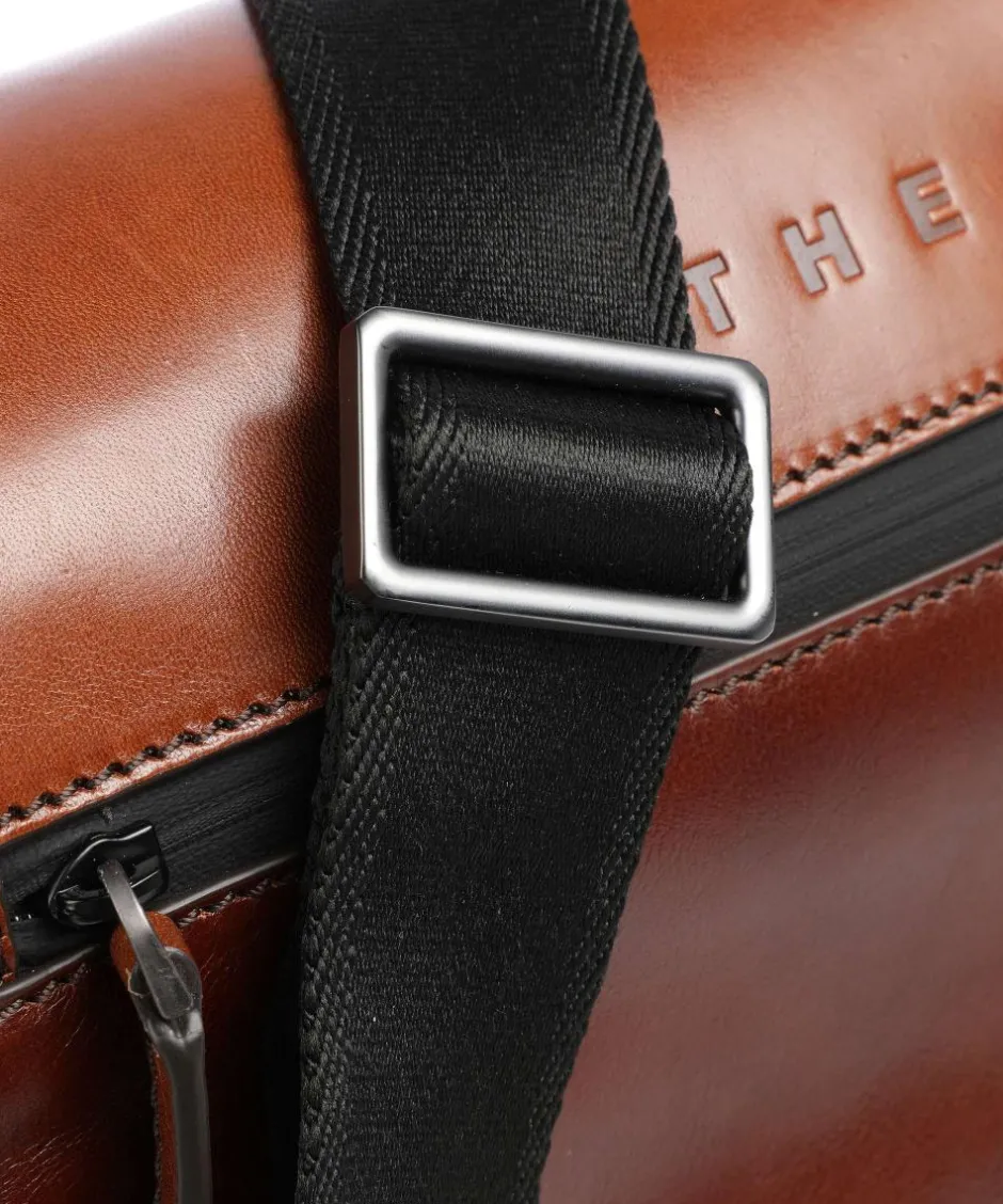 The Bridge Business- & Laptop Bags-Damiano Briefcase 14″ fine grain cow leather