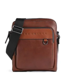 The Bridge Crossbody Bags-Damiano Crossbody bag fine grain cow leather