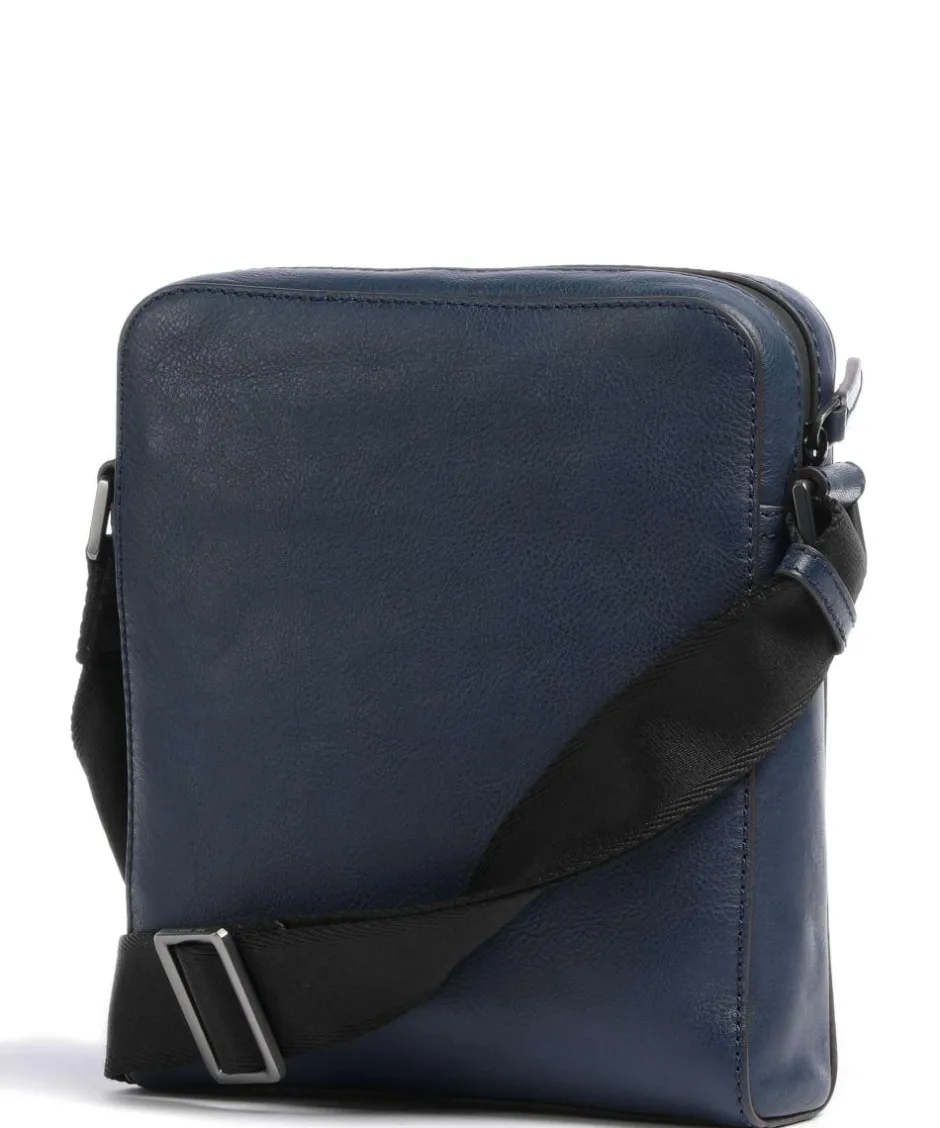 The Bridge Crossbody Bags-Damiano Crossbody bag fine grain cow leather