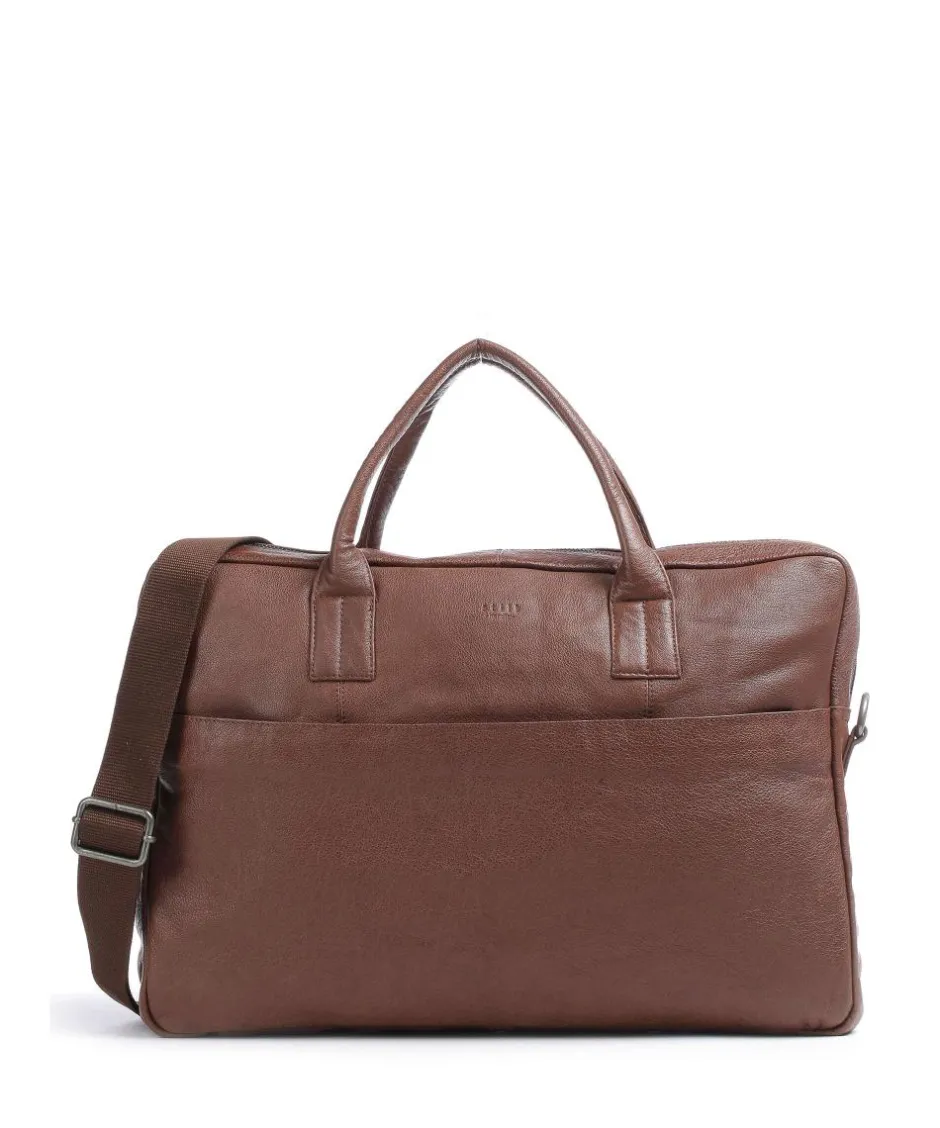 Still Nordic Business- & Laptop Bags-Damon Damon Briefcase 14″ grained leather
