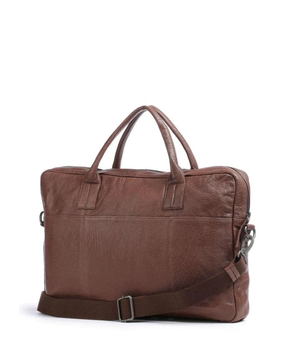Still Nordic Business- & Laptop Bags-Damon Damon Briefcase 14″ grained leather