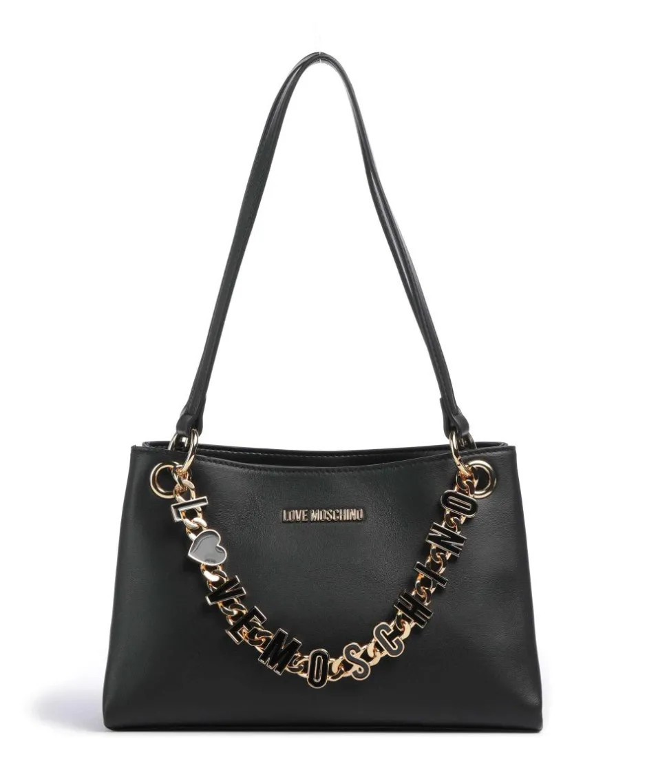 Love Moschino Shoulder Bags-Dangling Shoulder bag imitation leather