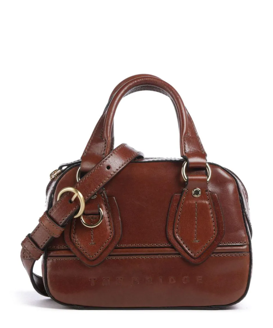 The Bridge Handbags|Crossbody Bags-Daphne Handbag fine grain cow leather