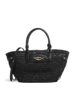 Lauren Ralph Lauren Handbags|Crossbody Bags-Daphney 20 Straw Handbag bast