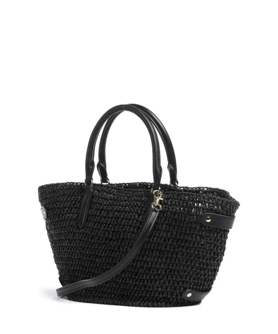 Lauren Ralph Lauren Handbags|Crossbody Bags-Daphney 20 Straw Handbag bast