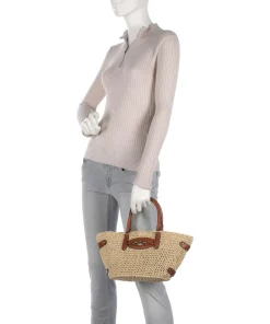 Lauren Ralph Lauren Handbags|Crossbody Bags-Daphney 20 Straw Handbag bast