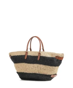 Lauren Ralph Lauren Tote Bags|Handbags-Daphney 40 Straw Handbag paper
