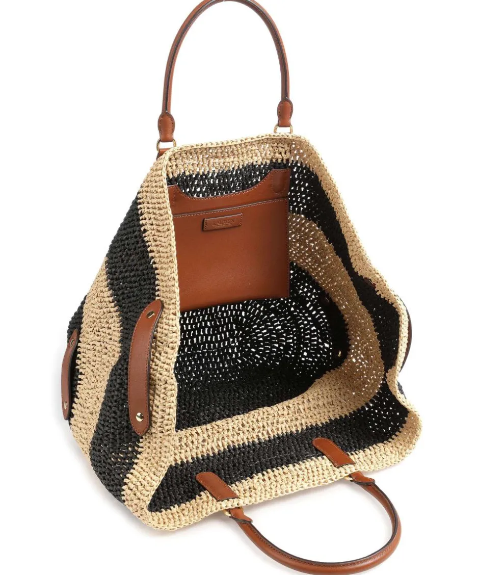 Lauren Ralph Lauren Tote Bags|Handbags-Daphney 40 Straw Handbag paper