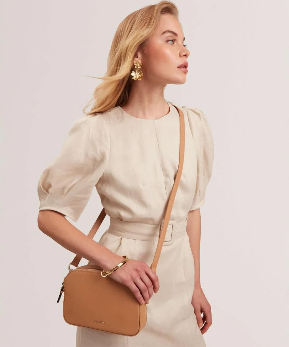 Ted Baker Crossbody Bags-Darcelo Crossbody bag fine grain cow leather