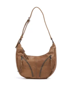 FredsBruder Shoulder Bags|Hobo Bags-Dear Hobo bag grained leather