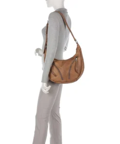 FredsBruder Shoulder Bags|Hobo Bags-Dear Hobo bag grained leather