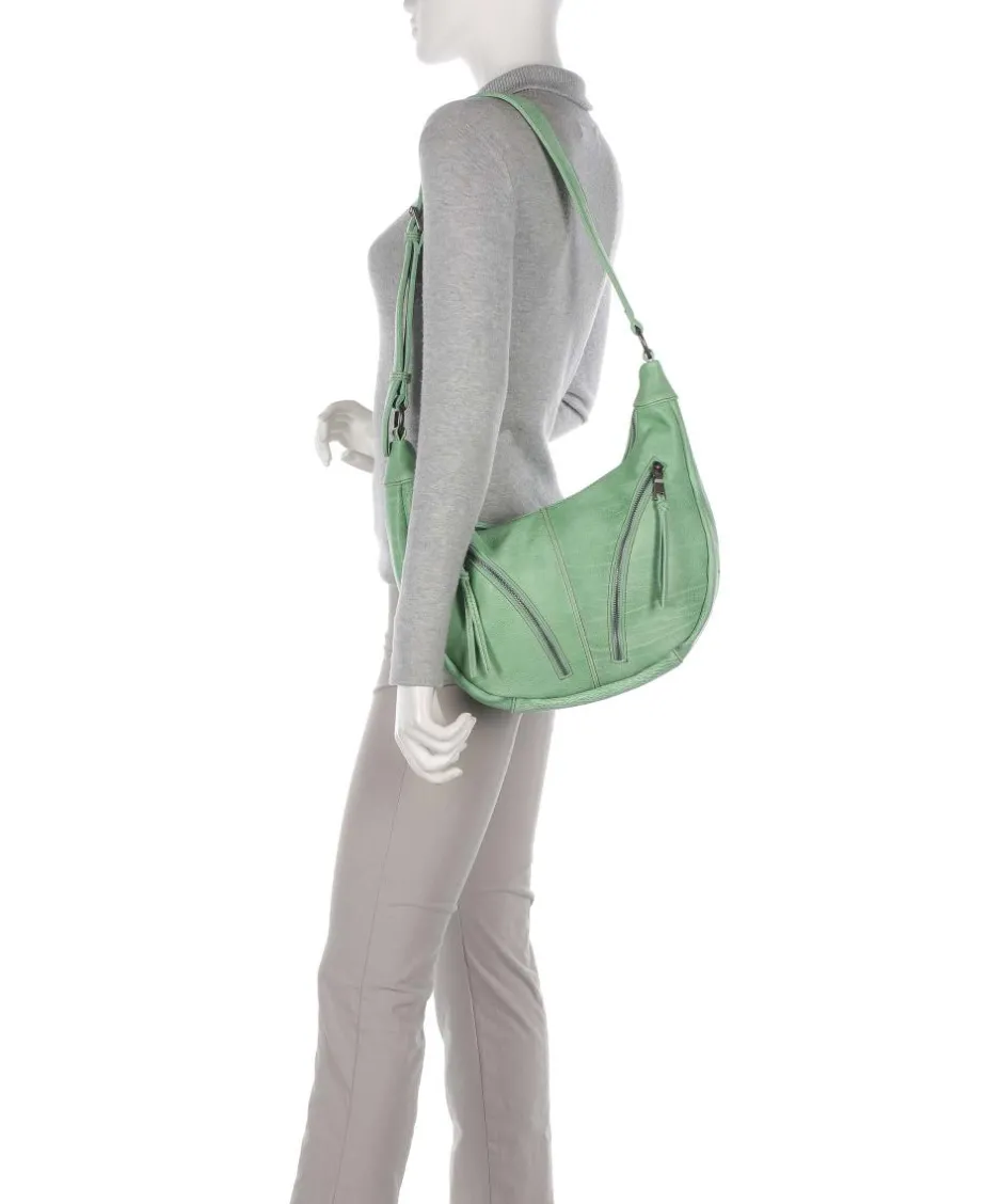FredsBruder Shoulder Bags|Hobo Bags-Dear Hobo bag grained leather