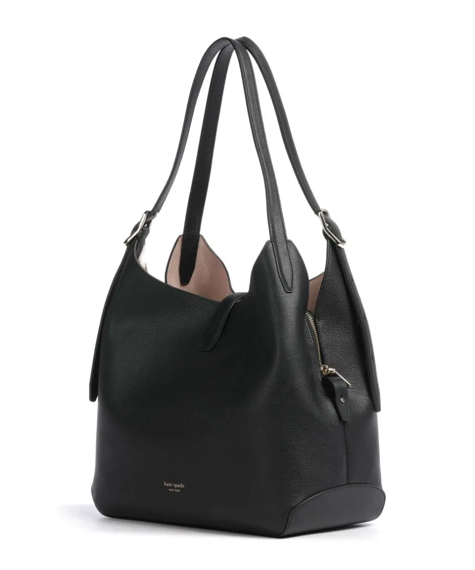 Kate Spade New York Shoulder Bags|Hobo Bags-Deco Hobo bag grained cow leather