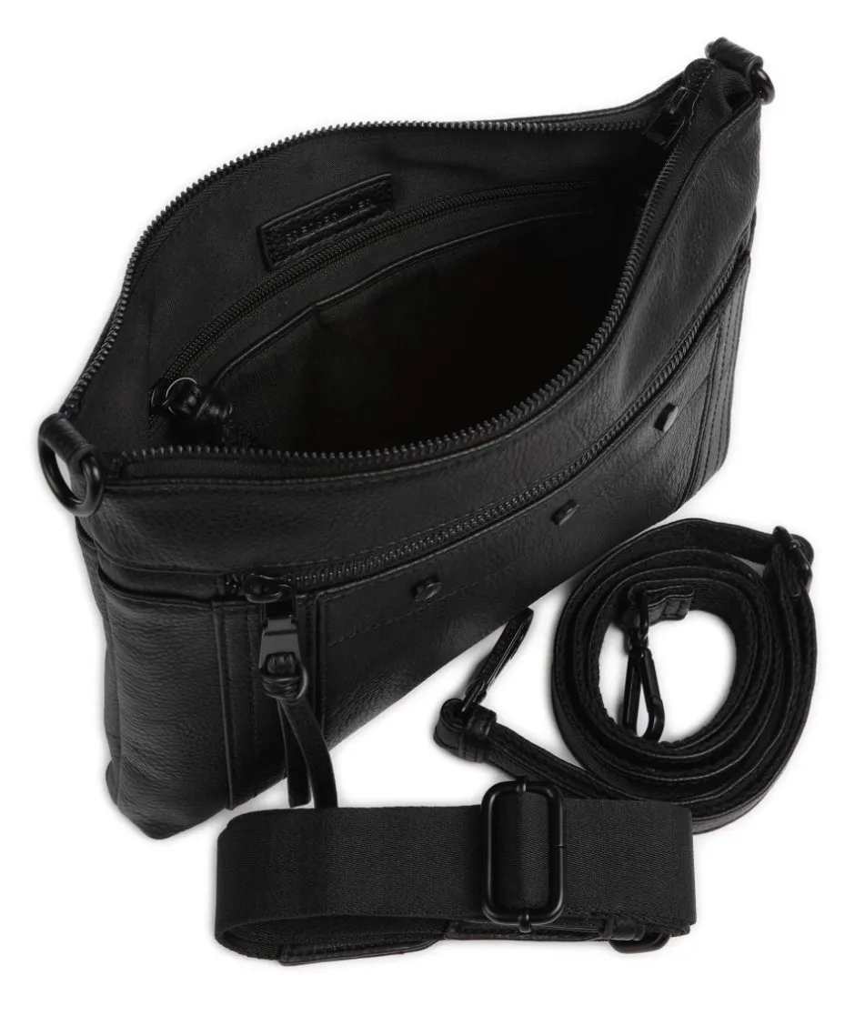 FredsBruder Shoulder Bags-Deep Dark Shoulder bag imitation leather
