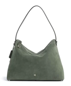 AIGNER Shoulder Bags|Hobo Bags-Delia L Hobo bag brushed leather