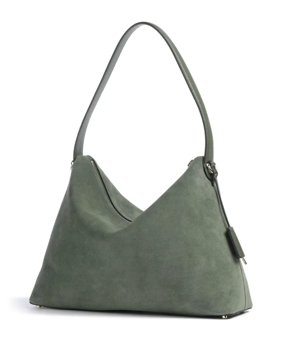 AIGNER Shoulder Bags|Hobo Bags-Delia L Hobo bag brushed leather